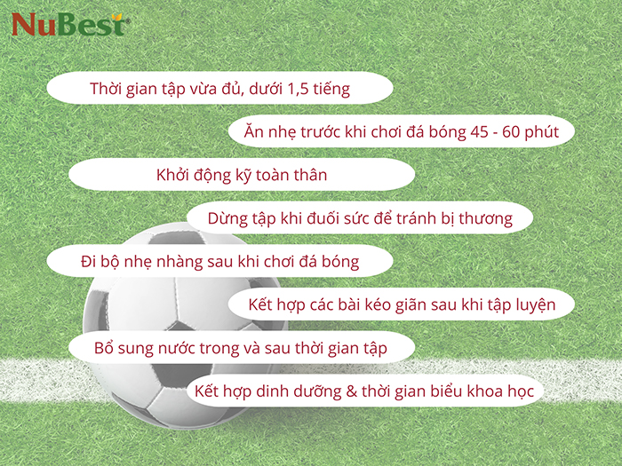 Những lưu ý khi chơi đá bóng để giúp tăng chiều cao