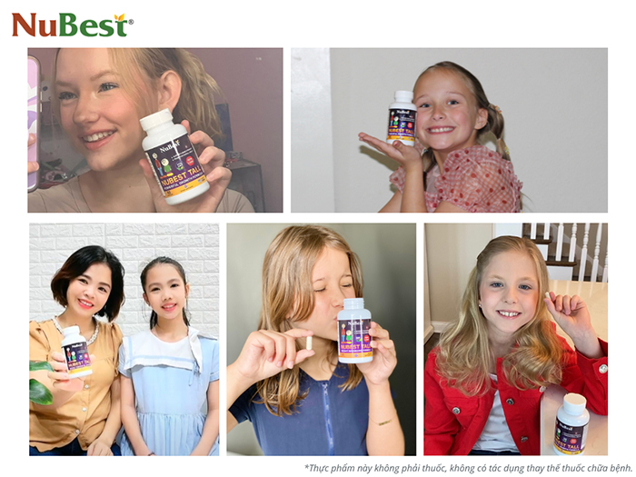 TPBVSK NuBest Tall được nhiều bạn trẻ nữ trên thế giới sử dụng.
