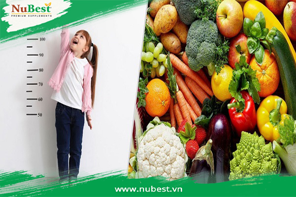 dinh dưỡng tốt có thể giúp bạn tăng chiều cao