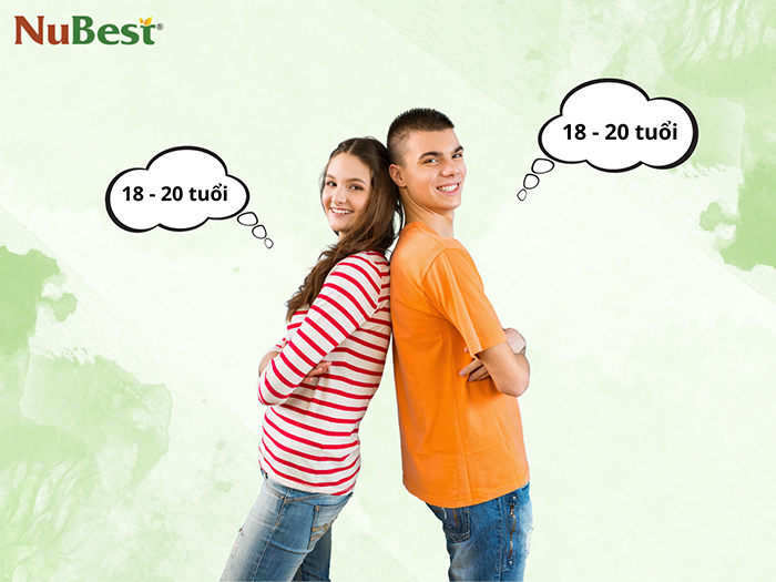 Độ tuổi ngừng tăng chiều cao phổ biến của nam và nữ