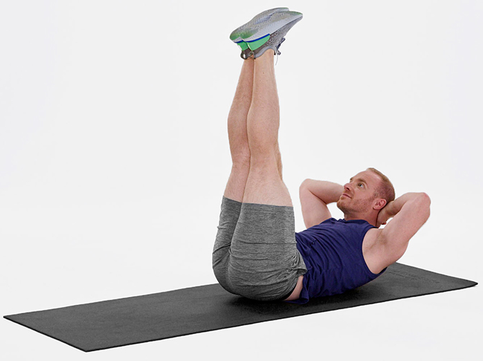 Bài tập này tác động mạnh mẽ đến các cơ ở bụng của bạn