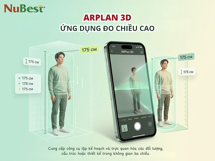 ARPlan 3D là một ứng dụng đo đạc phổ biến dùng công nghệ AR.