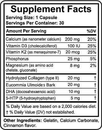 Bảng thành phần viên uống tăng chiều cao Doctor Plus bang-thanh-phan-vien-tang-chieu-cao-doctor-plus-usa