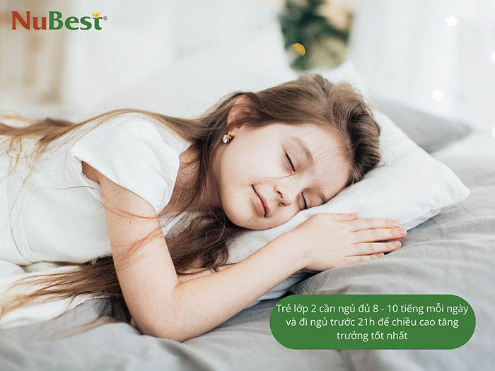 Giấc ngủ đóng vai trò quan trọng với quá trình tăng trưởng chiều cao của trẻ