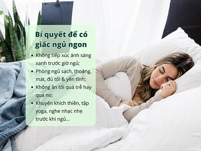 Bí quyết để có một giấc ngủ ngon, hỗ trợ chiều cao