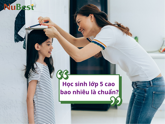 Nắm bắt chiều cao chuẩn của học sinh lớp 5 giúp ba mẹ có kế hoạch chăm sóc con tốt nhất