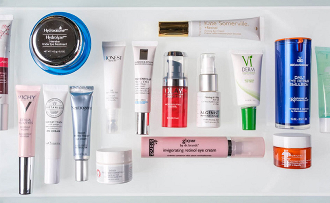 Một vài thương hiệu kem dưỡng mắt nổi tiếng trên thế giới