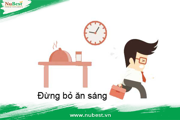 không bỏ ăn sáng