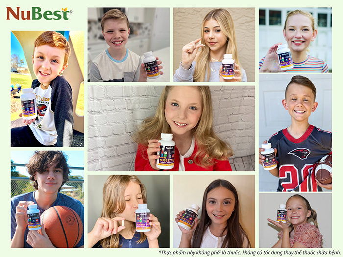 ​​​​​​​TPBVSK NuBest Tall được tin dùng ở 118 quốc gia trên thế giới