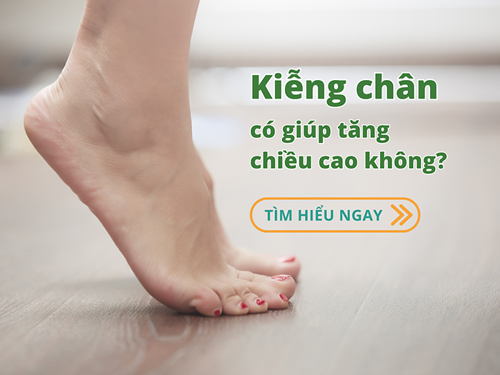 Kiễng chân có thật sự giúp tăng chiều cao không