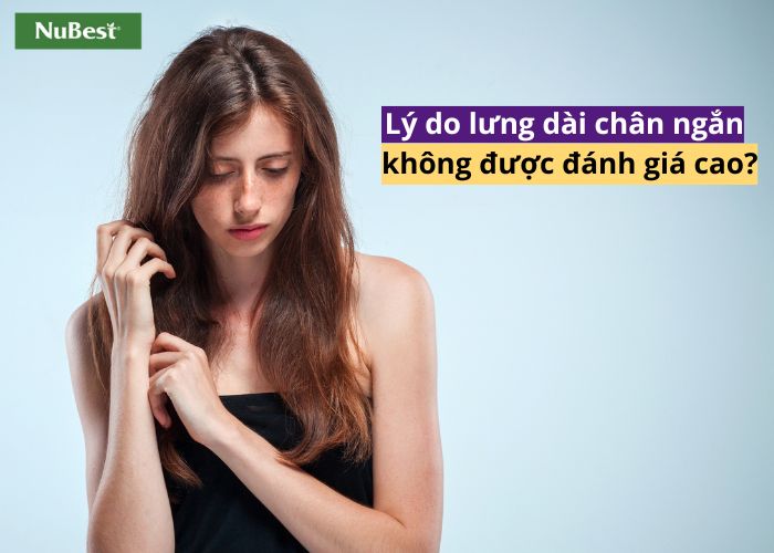 Lưng dài chân ngắn được cho là thiếu cân đối