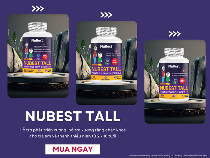 Bổ sung dinh dưỡng từ các sản phẩm chất lượng, uy tín và hiệu quả