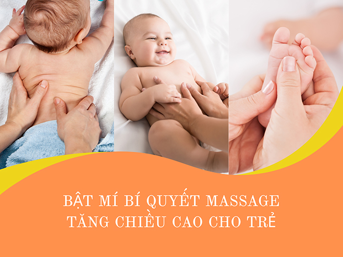 Massage có giúp trẻ tăng chiều cao không?