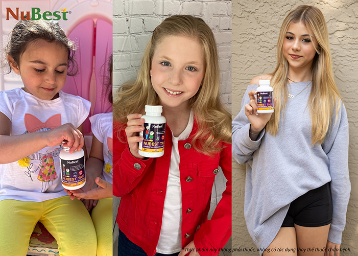 Các loại TPBVSK NuBest Tall được sử dụng tại 118 quốc gia trên thế giới