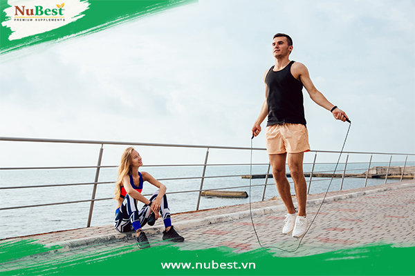 động tác nhảy dây