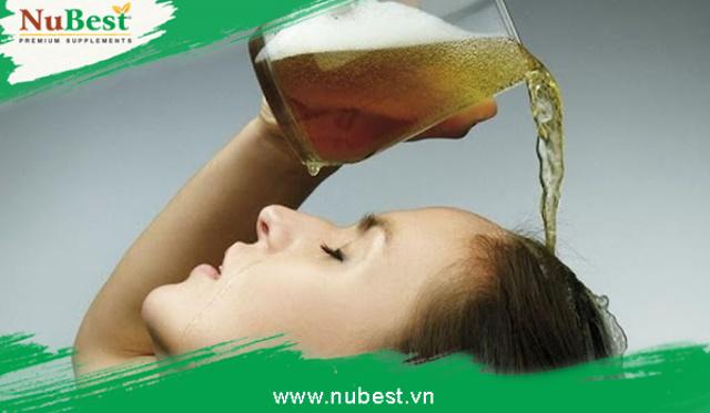 Rửa mặt bằng bia được nhiều người áp dụng để dưỡng da