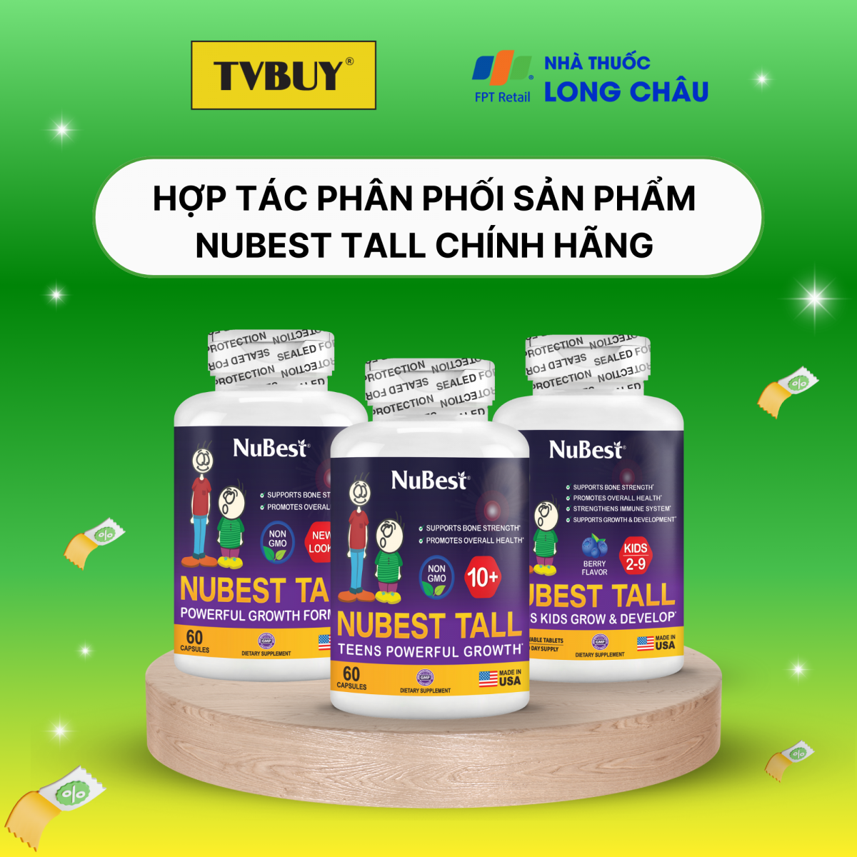 Nhân đôi tiện lợi, chăm sóc sức khoẻ dễ dàng hơn nhờ ký kết hợp tác giữa TVBUY & chuỗi hệ thống Nhà Thuốc FPT Long Châu  