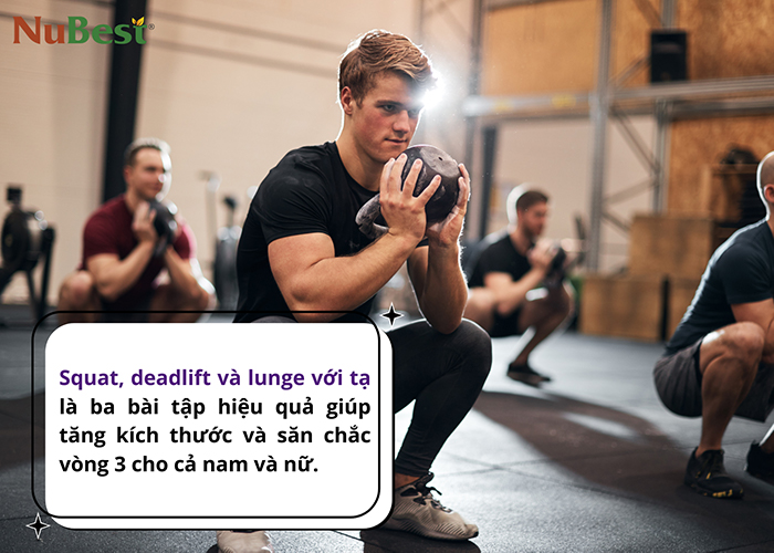 Các bài tập ảnh hưởng thân dưới tác động đến số đo vòng 3