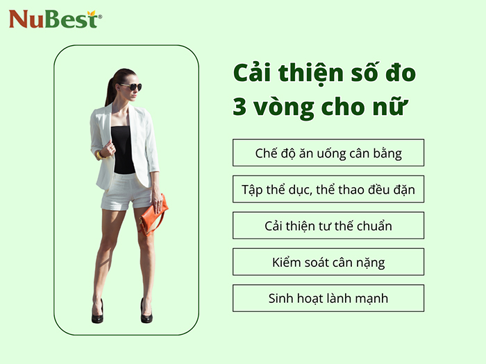 Bí kíp chăm sóc số đo 3 vòng đạt chuẩn cho nữ
