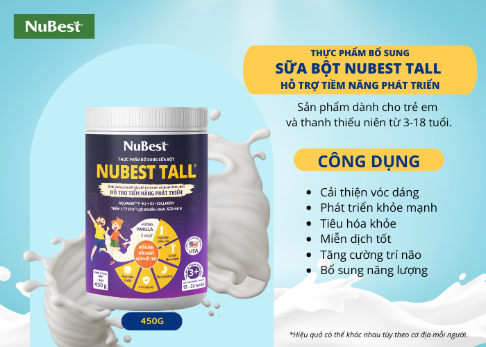 sữa bột nubest tall 6in1