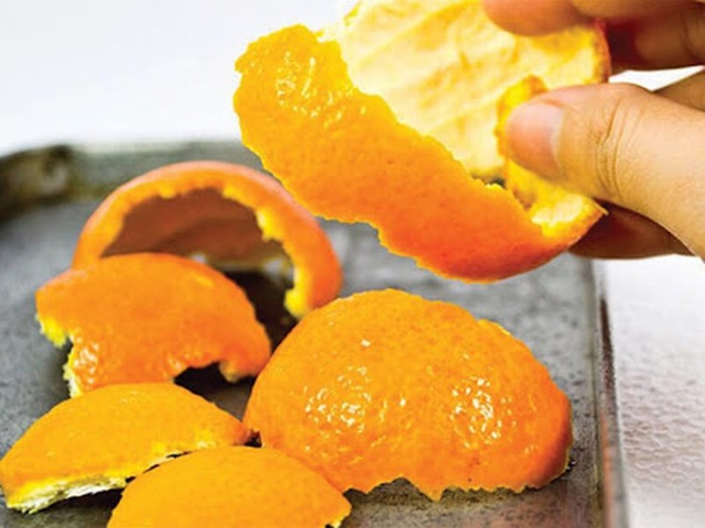 Ngoài nước cam thì vỏ cam vẫn có tác dụng làm trắng da