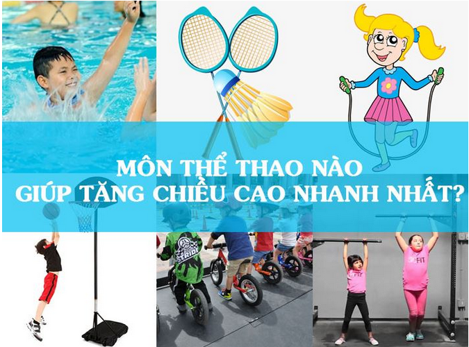 thể thao tăng chiều cao