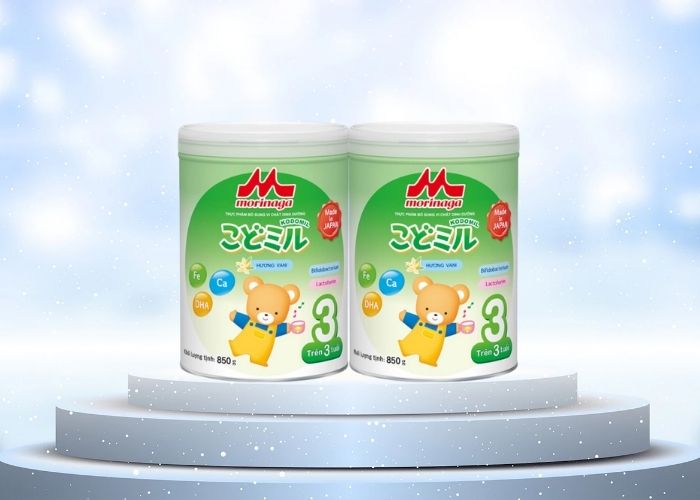 Sữa bột Morinaga Kodomil số 3 - sự lựa chọn yêu thích của phụ huynh Nhật Bản dành cho bé yêu