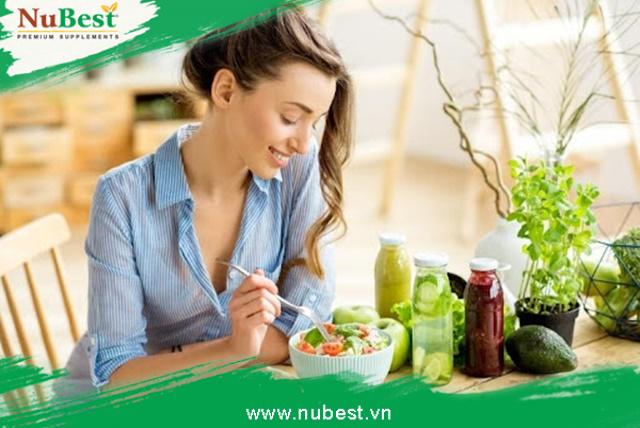 Chế độ ăn nhiều rau xanh giúp cấp ẩm cho da hiệu quả