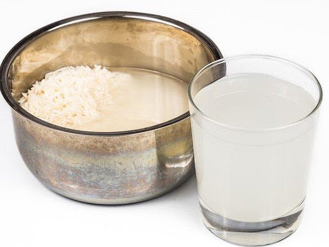 Nước vo gạo chứa nhiều thành phần có lợi cho làn da