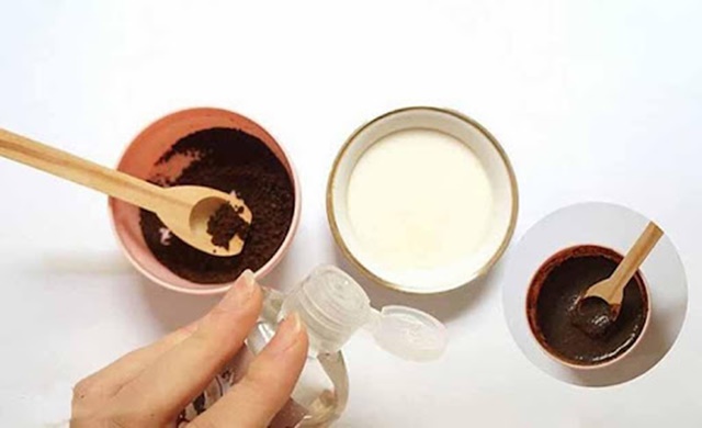Cà phê, sữa tươi và bột ca cao giúp trị mụn cho da