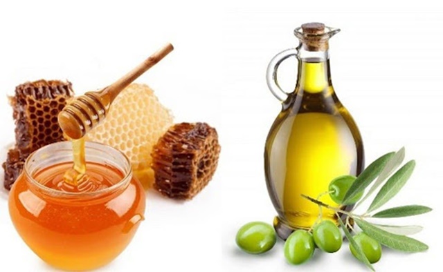 Kết hợp dầu ô liu và mật ong dưỡng da và trị mụn hiệu quả