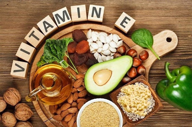 Vitamin E rất dồi dào trong các loại thực phẩm tự nhiên