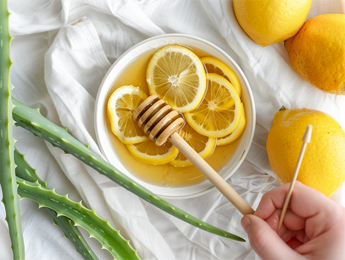 Trị nám bằng chanh và mật ong đơn giản tại nhà.