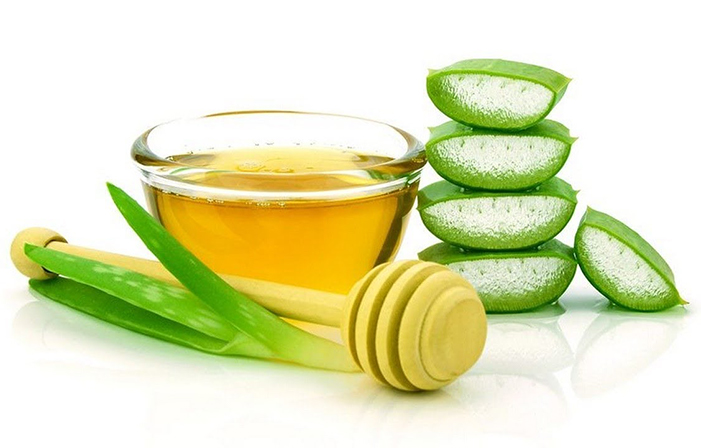 Nha đam và mật ong vừa trị nám vừa làm mềm mịn da