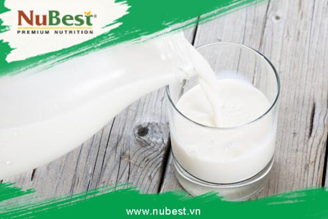 Sữa chứa nhiều thành phần dinh dưỡng tốt cho da, xương và sức khỏe