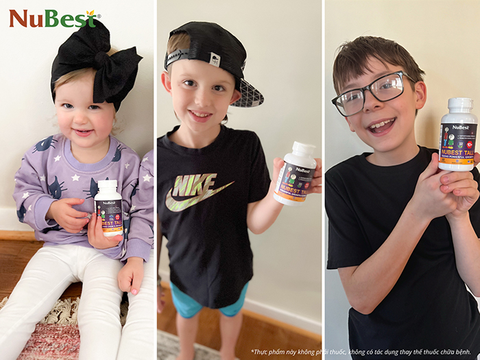 TPBVSK từ NuBest phù hợp cho trẻ 2 - 18 tuổi, hỗ trợ phát triển xương