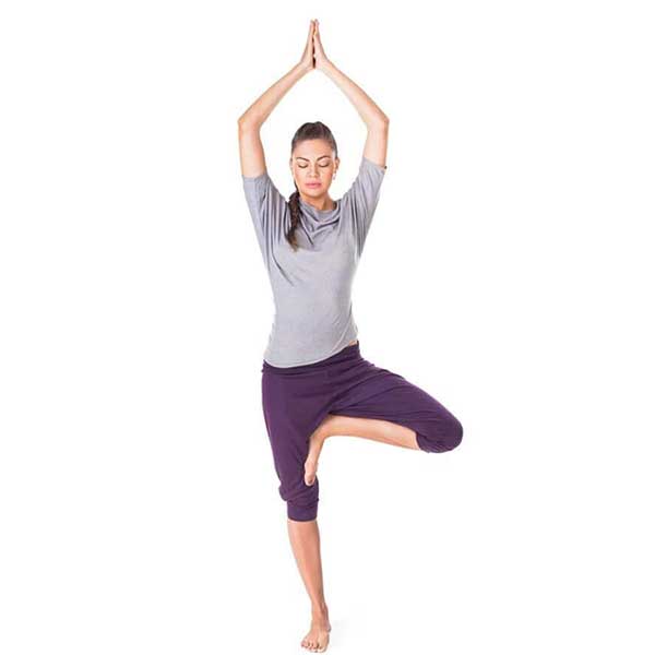 tư thế yoga cái cây