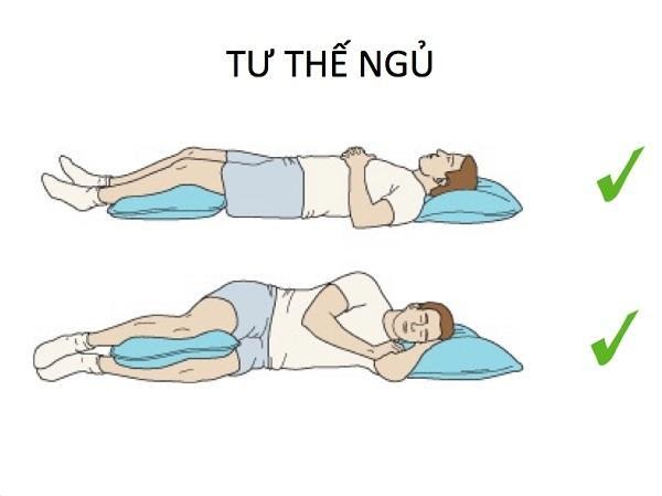 tư thế nằm ngủ đúng tăng chiều cao