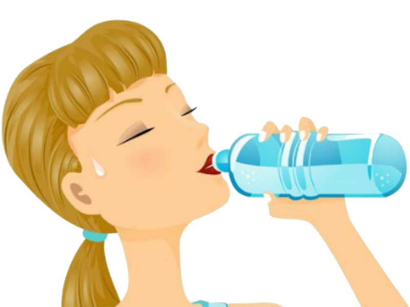 uống đủ 2 lít nước mỗi ngày tốt cho phát triển chiều cao