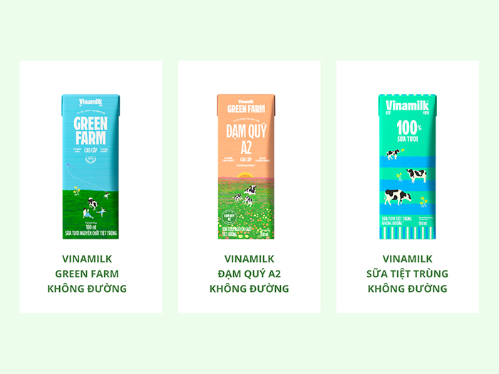 3 sản phẩm sữa không đường nổi tiếng của Vinamilk