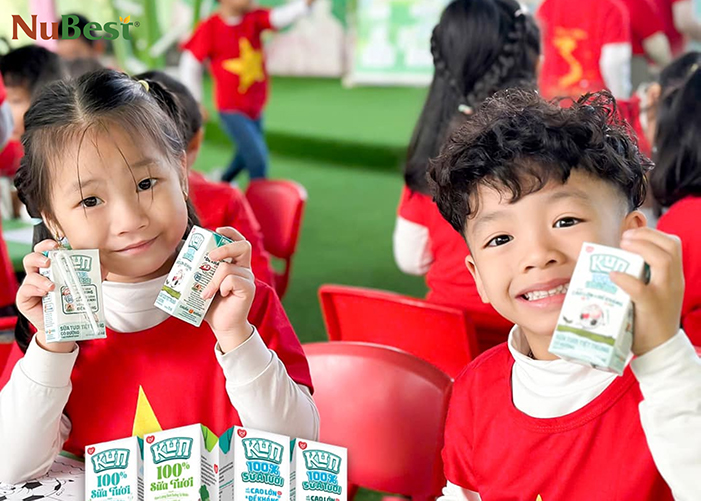 Những điều cần lưu ý khi cho con uống sữa Kun