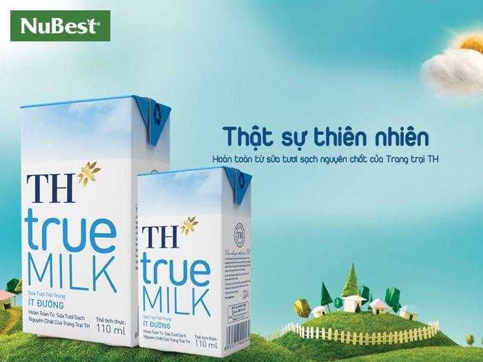 TH True Milk  là thương hiệu sữa lớn, uy tín tại Việt Nam